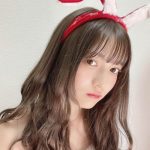 Peel the Apple 黒嵜菜々子、ウサギ耳サンタ姿で「可愛い!」をプレゼント「バニーサンタさん最高」