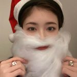 小芝風花、白ひげの量がスゴい『小芝サンタ』が話題!