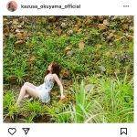 奥山かずさ、可憐さとセクシーが織りなす癒し系ボディのポートレート公開