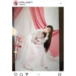 AKB48 大盛真歩、シースルーのおしゃれコーデで美脚披露