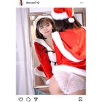 佐々木ちょこの「出遅れサンタ」は慌てすぎ!? スケスケのランジェリーに反響ぞくぞく
