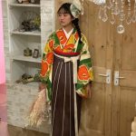 豊田ルナが振袖姿のオフショットを公開