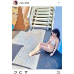 吉澤遥奈、夏が恋しい白ビキニショットで透明感ボディ披露