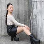 【2021ベストオブミス東京代表】西森由美子さんがクールなブラックコーデで肩出し&美脚アピール! 「コロナ禍は大きなチャンスと変化をくれたきっかけ。」