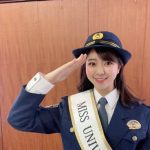 ミスユニバーシティ2019日本大会グランプリ・長澤佳凜さんが滋賀県警長浜署で1日警察署長に!「たくさんの地域の方々と関わることができて光栄です」