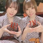 コスプレイヤー・けんけん、浴衣から美谷間あらわに!! 有川紗雪と旅館でセクシー2ショット公開