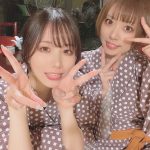 コスプレイヤー・けんけん、浴衣から美谷間あらわに!! 有川紗雪と旅館でセクシー2ショット公開