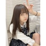 Peel the Apple・黒嵜菜々子が現役制服ショット公開に「ラストJK楽しんでな！！」の声