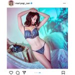 永尾まりや、ランジェリー姿で魅せる美くびれボディ