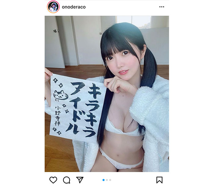 真っ白なキャンバス・小野寺梓、白ビキニで際立つ透明肌にうっとり