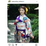 土屋太鳳、高貴な晴れ着姿で新年メッセージ「新しくて楽しいものとたくさん出会えたらいいな」
