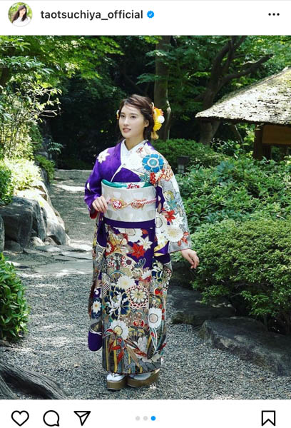 土屋太鳳、高貴な晴れ着姿で新年メッセージ「新しくて楽しいものとたくさん出会えたらいいな」