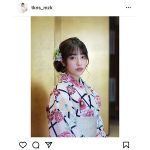 高梨瑞樹、振袖姿で新年の挨拶「今年はまじでやり切ります」