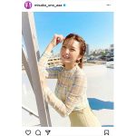 AAA・宇野実彩子、春色コーデで笑顔咲くポートレート公開