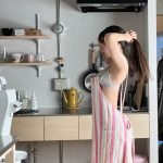 NMB48 上西怜、背中開きの水着姿で魅せる美プロポーションにドキドキ