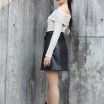 【2021ベストオブミス東京代表】西森由美子さんがクールなブラックコーデで肩出し&美脚アピール! 「コロナ禍は大きなチャンスと変化をくれたきっかけ。」