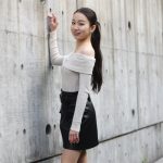 【2021ベストオブミス東京代表】西森由美子さんがクールなブラックコーデで肩出し＆美脚アピール！ 「コロナ禍は大きなチャンスと変化をくれたきっかけ。」