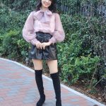 【2021ミスユニバーシティグランプリ】関西大学・吉田三莉さんが美脚際立つクールなファッションで登場! 「一つ大人の階段を登って、大人の女性に近づくことができた。2022年は防災の啓発活動をしたい。」