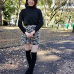 【2021ミスユニバーシティグランプリ】関西大学・吉田三莉さんが美脚際立つクールなファッションで登場！ 「一つ大人の階段を登って、大人の女性に近づくことができた。2022年は防災の啓発活動をしたい。」