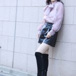 【2021ミスユニバーシティグランプリ】関西大学・吉田三莉さんが美脚際立つクールなファッションで登場！ 「一つ大人の階段を登って、大人の女性に近づくことができた。2022年は防災の啓発活動をしたい。」