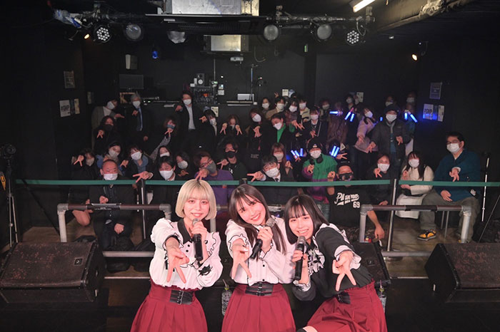 【ライブレポート】GIRLY MOON PROJECT主催ライブ vol.1が終演！新曲「君の翼は折れていない」初披露