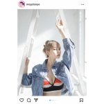 最上もがが胸の谷間あらわな大胆ショットを公開。「33歳とは想えない美貌」「素晴らしい谷間を拝ませて頂きました」とファン歓喜！