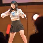 ３人組アイドル・ヒップバーン、ギガソニで可愛らしいパフォーマンス！＜GIGA・GIGA SONIC＞