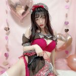 あまつかひらり、激甘チョコ色メイド服とえちえちランジェリーの高低差がハンパない！