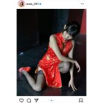 レースクイーン・あのん、チャイナドレスで華麗に美脚披露