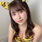 JamsCollection・坂東遥、鬼風コスプレで美谷間披露「ラムちゃんみたいで可愛い」