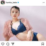 馬場ふみか、ランジェリー姿で透明美バスト披露「芸術ですな」「素晴らしいですね」