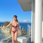 NMB48・本郷柚巴、まるで「富嶽三十六景」な開放グラビアオフショット公開