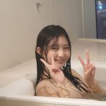 橋本萌花、濡れ髪とのギャップがたまらない入浴オフショット公開
