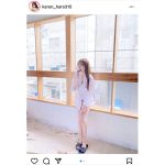 NMB48・原かれん、彼シャツ姿で魅せる美脚に歓喜の声「脚綺麗すぎる〜！」