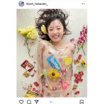 花咲ひより、包装された『お菓子ブラ』ショットに反響ぞくぞく