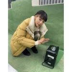 『ゴシップ』石井杏奈、ちっちゃく縮こまって暖をとる姿に「「めっちゃ可愛い」、「泣きそう嬉しい」の声