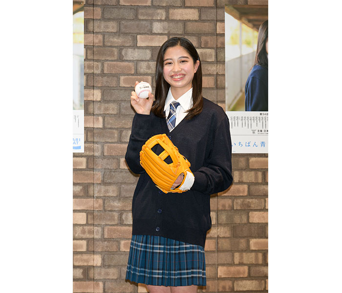 伊丹彩華が「第94回選抜高校野球大会」応援イメージキャラクターに決定「応援を全力投球していきたい」