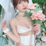 コスプレイヤー・けんけん、下乳こぼれるランジェリーウエディング姿で「誓いますか？」