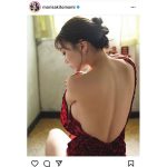 森咲智美、美麗な背中バックショットで写真集発売を告知「プロポーション抜群ですね」
