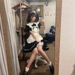 「わんふぁす！」佐野初花、美脚に釘付けなうさ耳メイドコス披露！