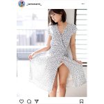 瀬戸なみ、大人の色気放つワンピース姿でチラリズム