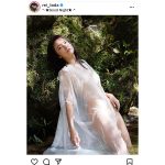 戸田れい、まるで女神な透けドレス遺書であらわな美ボディラインに釘付け