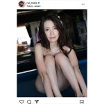 戸田れい、全裸に見える絶妙ポージングがセクシーすぎる！