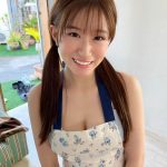 NMB48・上西怜、天才的なエプロン水着オフショットが可愛すぎる！