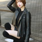 【写真特集】新唯(あらたゆい)、ブラックコーデで美脚アピール！オートサロン会場で一番と噂の美女がSUPERGT500レースクイーンに決定。