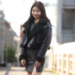 ＜2021ミスユニバーシティ東京代表＞箱崎唯華さんがクールなミニスカ・ブラックコーデで登場！ 「お客さんの前でダンスが踊れることへの感謝が大事」