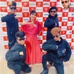 氣志團がバスケ試合に乱入＆早見優とナンシーポーズ！「観たかったなぁ」「アイドルのパワー」とファン歓喜！