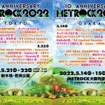 ヤバイTシャツ屋さん、変態紳士クラブ、キュウソネコカミらの出演決定！「メトロック 2022」第3弾出演アーティスト発表