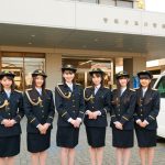 超ときめき♡宣伝部が一日警察署長に!『前みて右みて左みて』をパフォーマンス