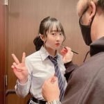 本田望結、制服ポニーテールで6連ピース炸裂！